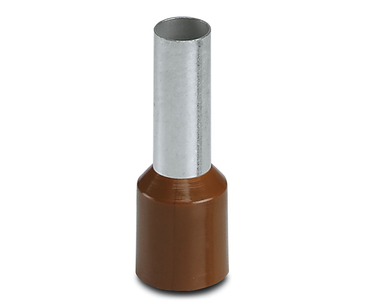 Phoenix Contact, AI 10 -12 BN Insulated Crimp Bootlace Ferrule, 12mm Pin Length, 4.6mm Pin Diameter, 10mm² Wire Size,