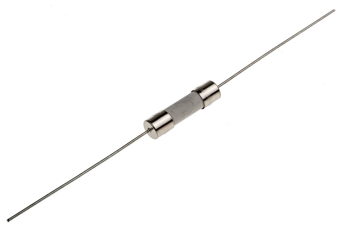 RS PRO 1A T Ceramic Cartridge Fuse, 5 x 20mm