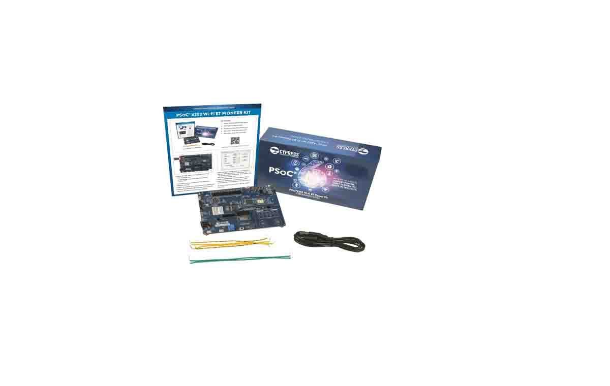 Infineon PSOC™ 62S2 Wi-Fi BT Pioneer Kit (CY8CKIT-062S2-43012) Wireless Development Tool CY8CKIT-062S2-43012