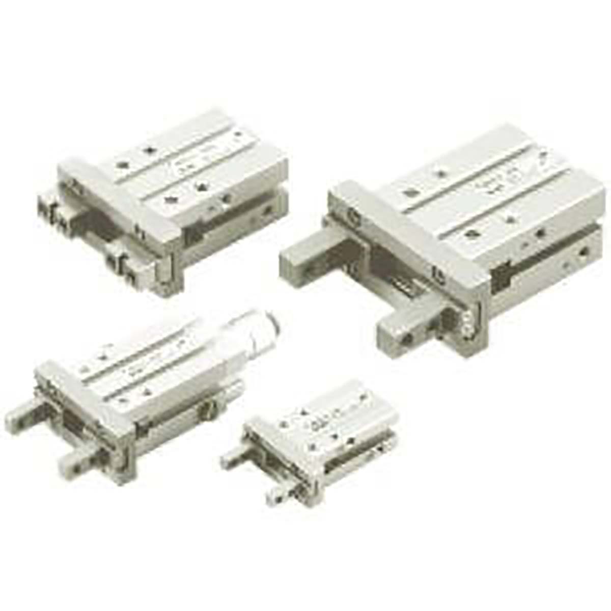 SMC 2 Finger Double Action Pneumatic Gripper, MHZL2-20D, Parallel Gripping Type