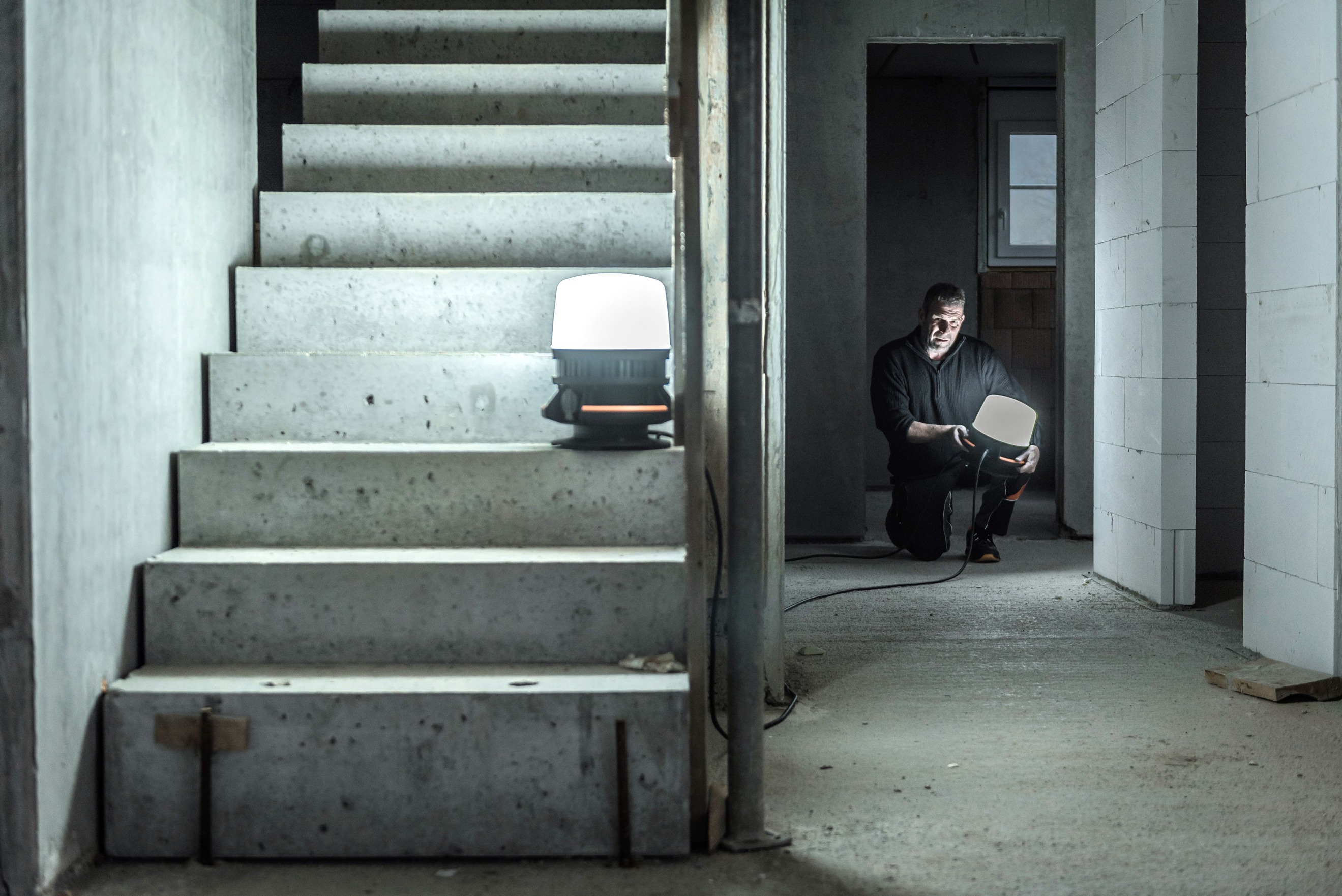 brennenstuhl LED Work Light, 12600 lm, 240 V, IP54