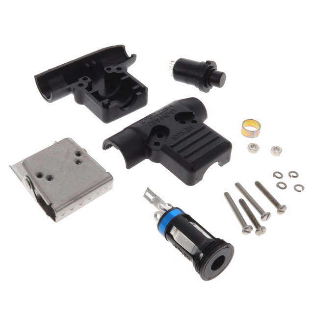 Amphenol NEXUS Technologies Jack Plug Panel Mount Airborne Jack Socket, 4Pole