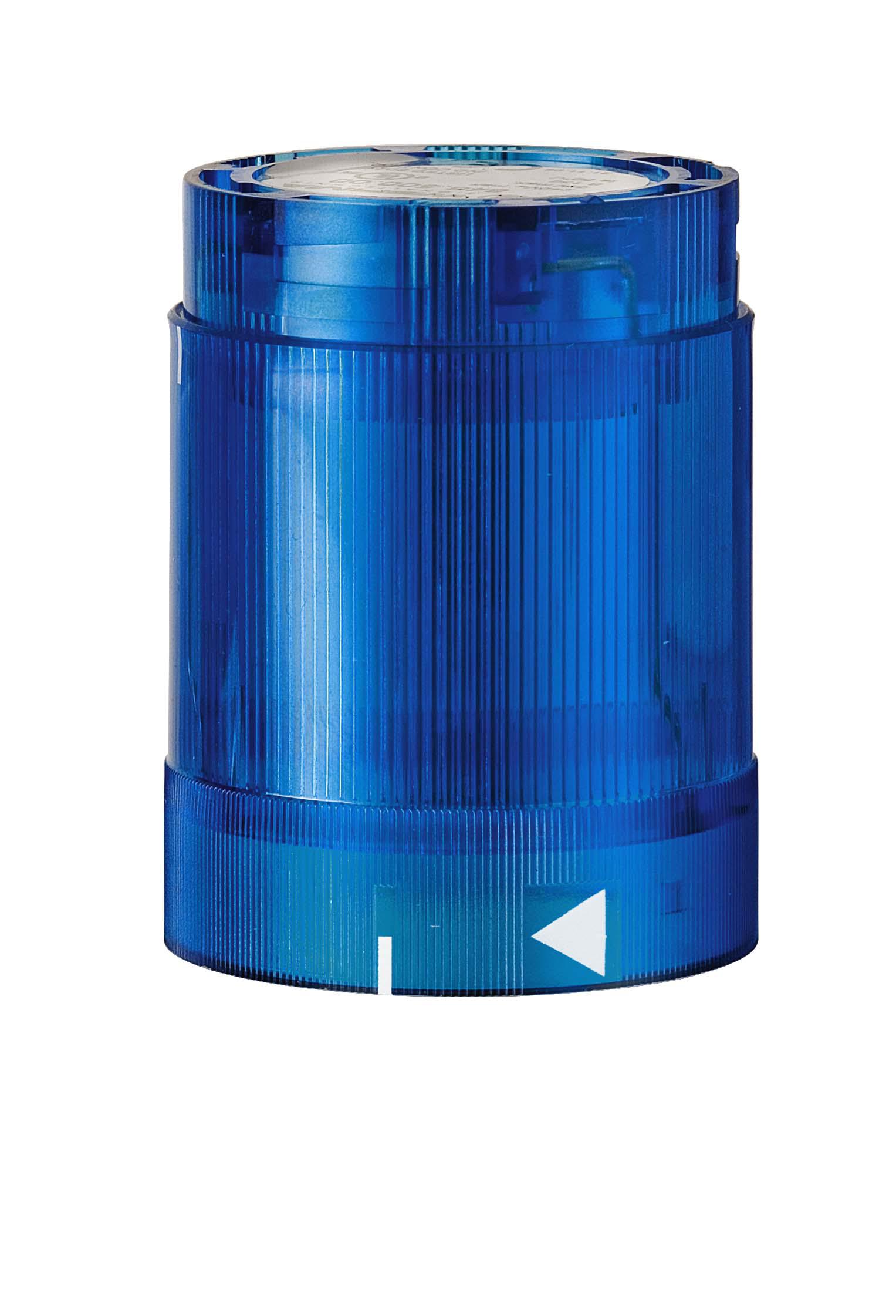 Werma KS50 Series Blue Continuous lighting Effect Flashing Light Element, 24 V, LED Bulb, AC/DC