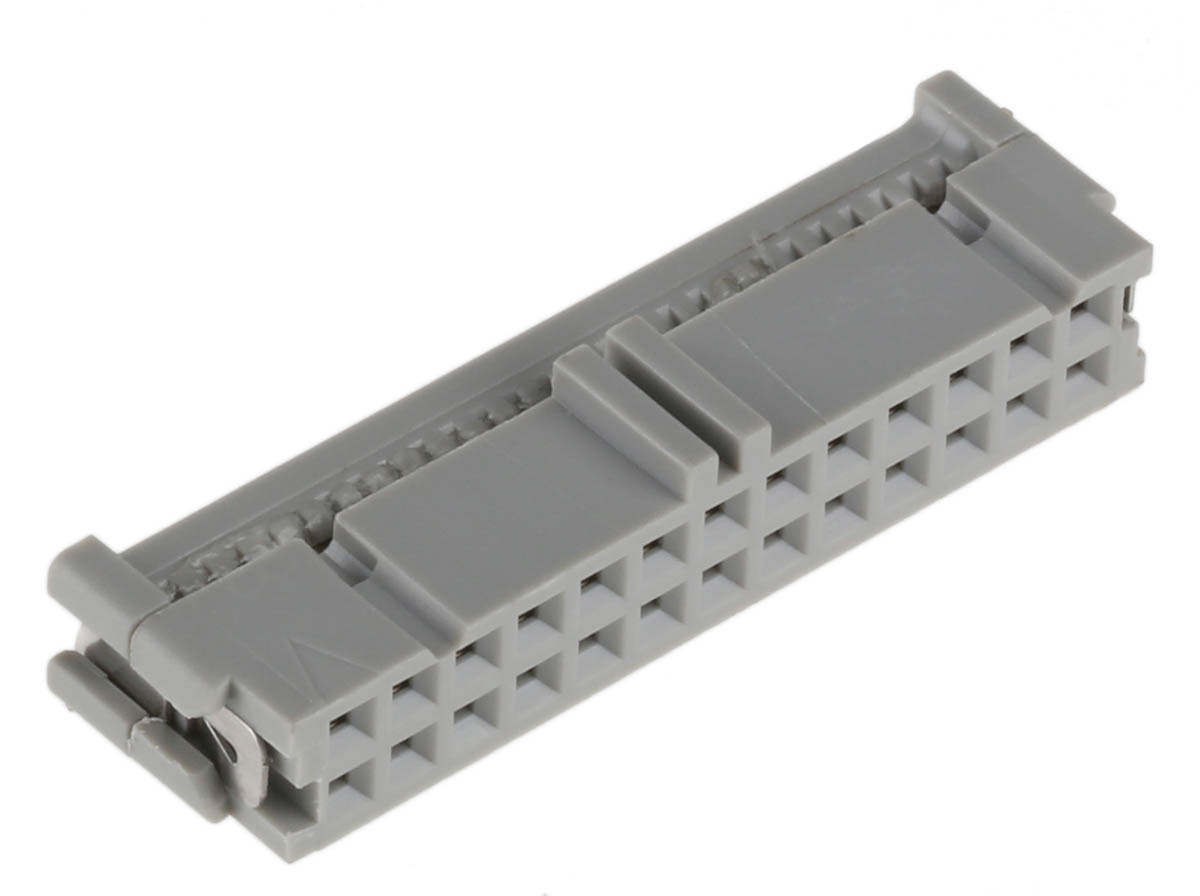 3M 26-Way IDC Connector Socket for Cable Mount, 2-Row