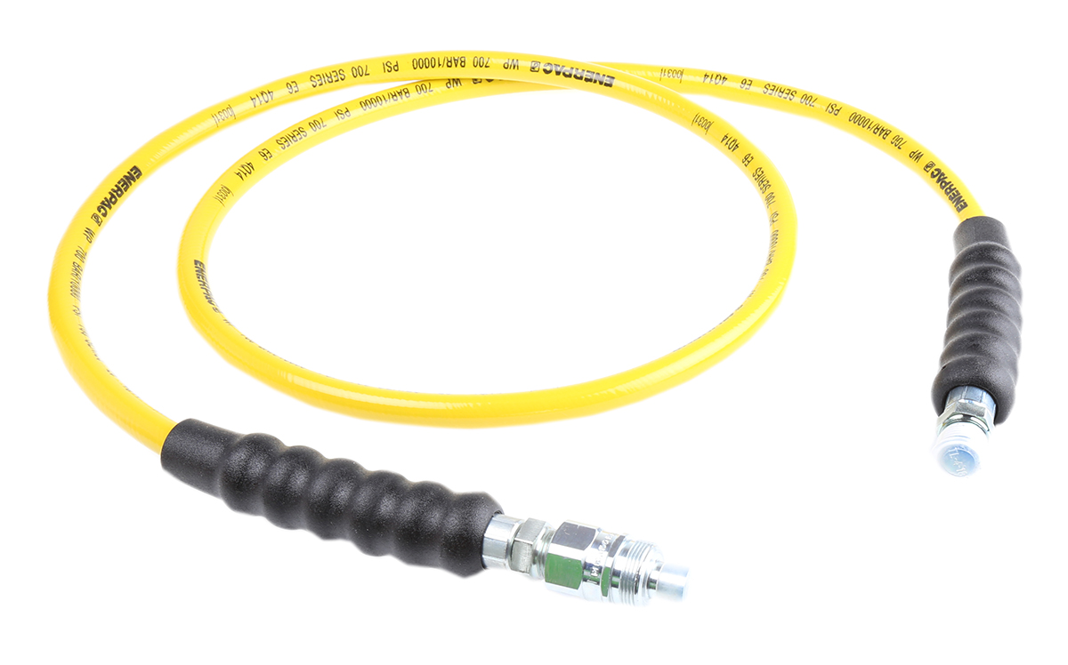 Enerpac 1800mm PU Hydraulic Hose Assembly, 700bar Max Pressure