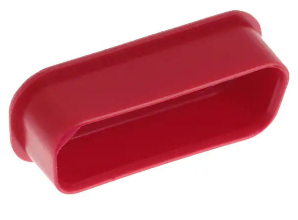FCT from Molex, 172704 Series Dust Cap For Use With Size 2 Male D-sub