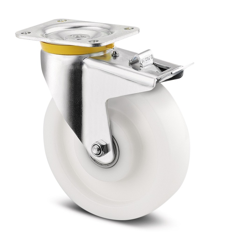 Tente Castor Wheel, 1000kg Capacity, 200mm Wheel