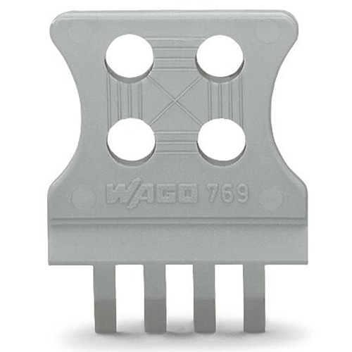 WAGO, 769 Strain Relief Plate for use with Male And Female Connector