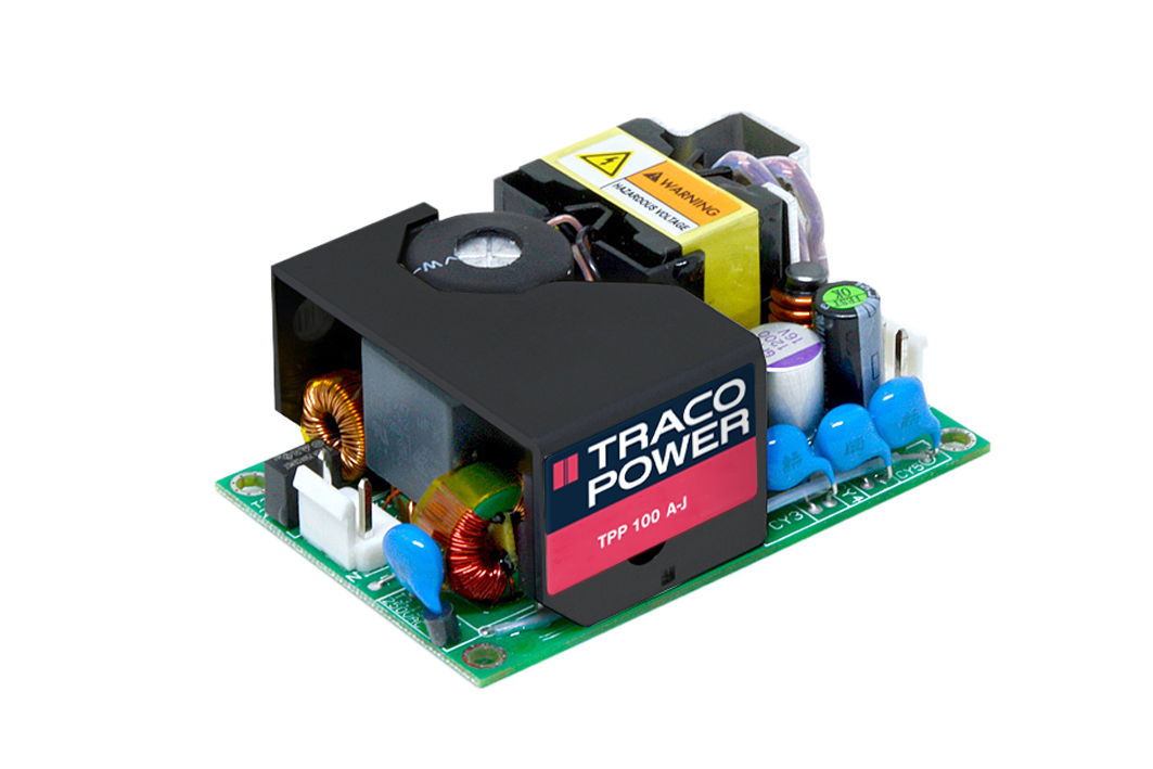 TRACOPOWER Switching Power Supply, TPP 100-115A-J, 15V dc, 6.67A, 100W, 1 Output, 120 → 370 V dc, 85 →