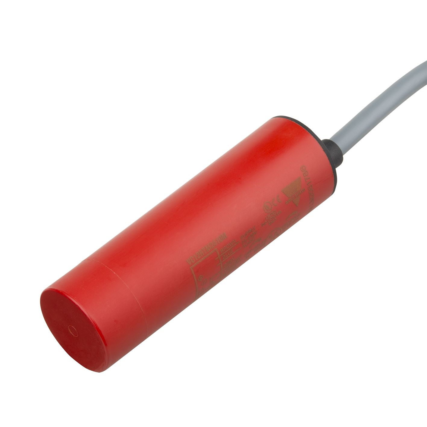 Carlo Gavazzi Capacitive Smooth Barrel Proximity Sensor, 12 mm Detection, Relay NO+NC, 24 → 230 V ac/dc, 24