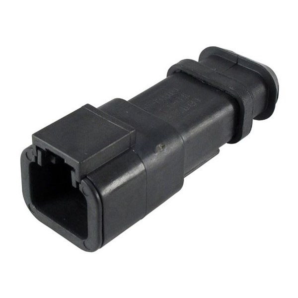 Deutsch DTP 2-way Automotive Connector Backshell Housing, DTP04-2P-EE01