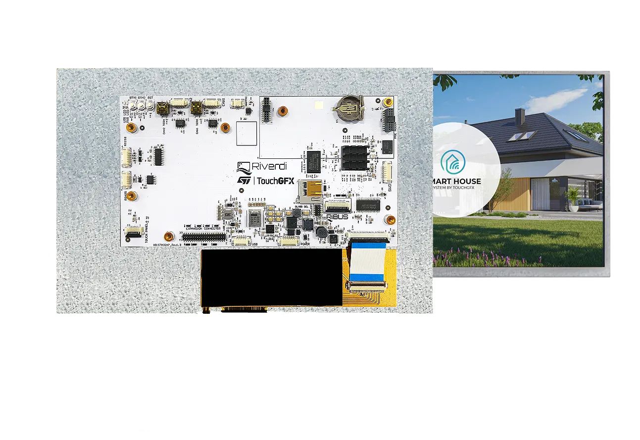 Riverdi RVT101HVSNWN00 IPS TFT TFT LCD Display, 10.1in, 1280 x 800pixels