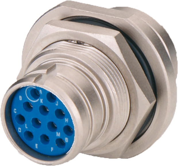 Amphenol Air LB Circular Connector, 3 Contacts, Panel, Male, IP66, IP67, ECTA133 Series