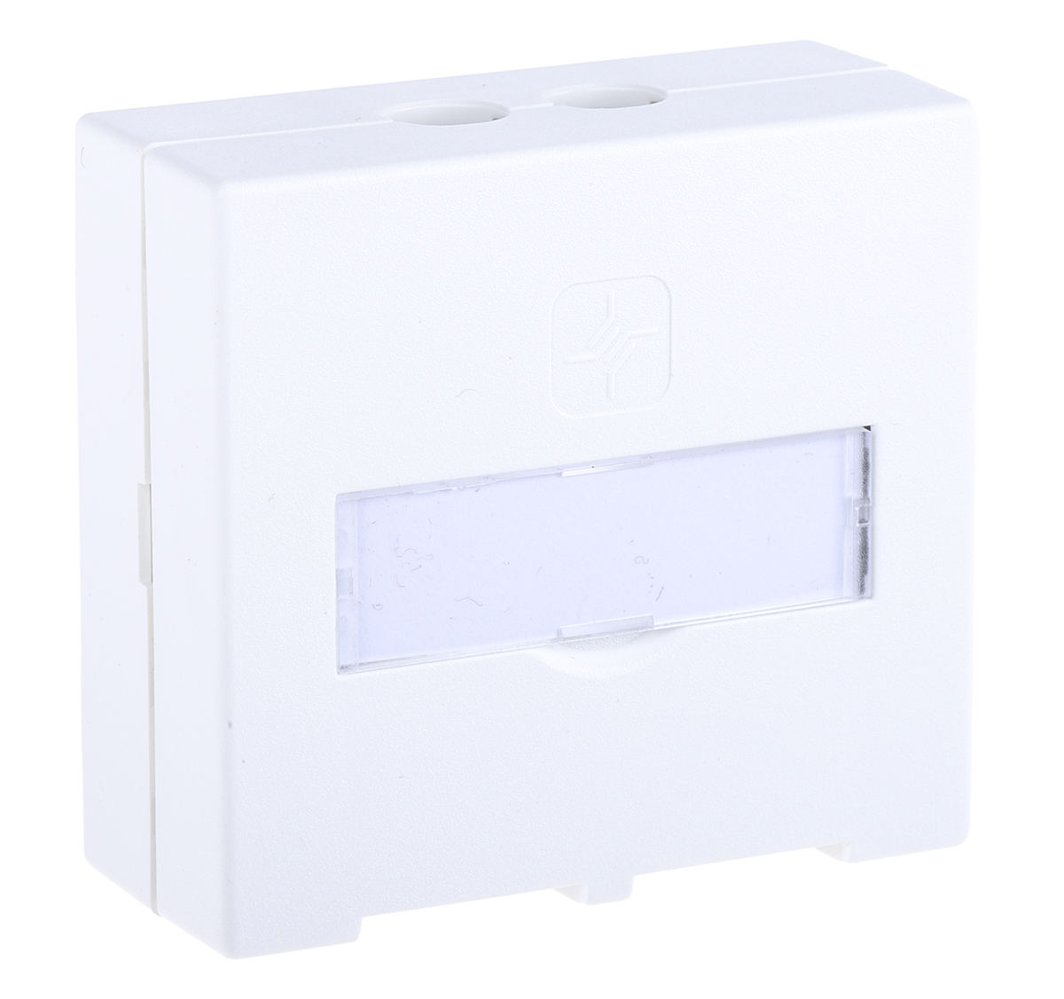 RS PRO Angled Cat6 2 Way RJ45 Surface Mount Socket,With STP Shield Type