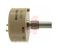Vishay 138 10kΩ Rotary Potentiometer 1-Gang Bushing Mount, 138-0-0-103