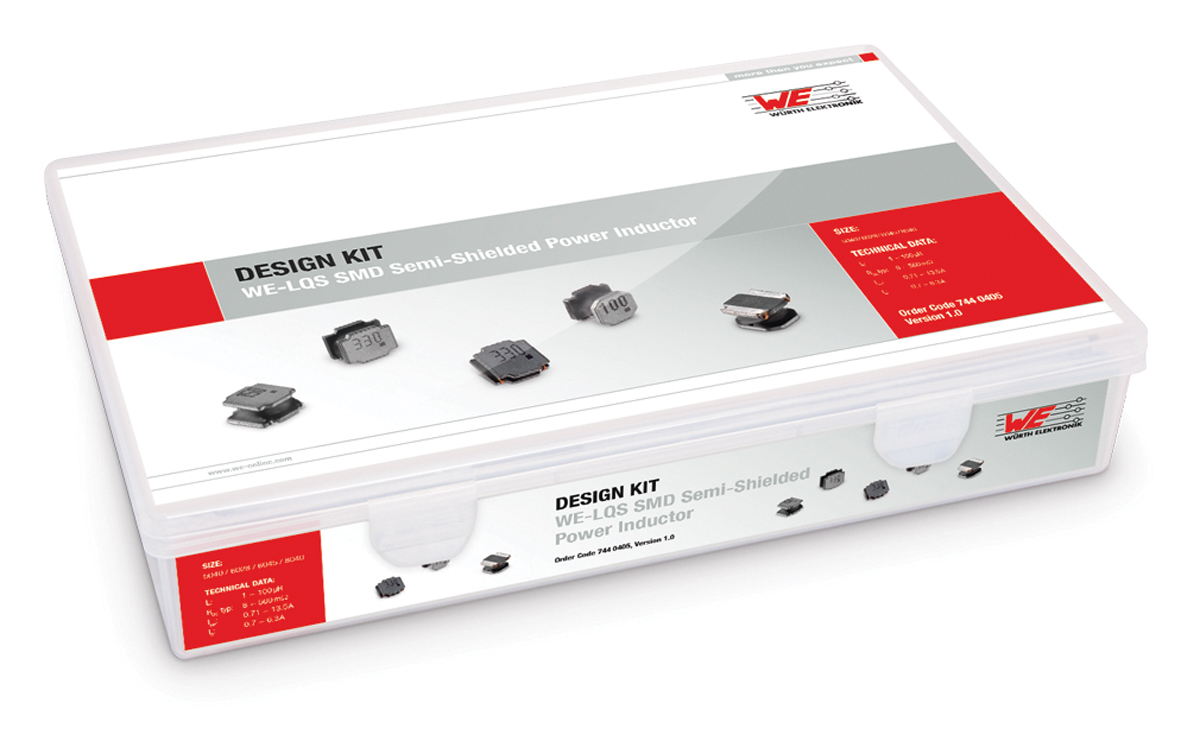 Wurth Elektronik WE-FI Toroidal Line Choke Inductor Kit, 127 pieces