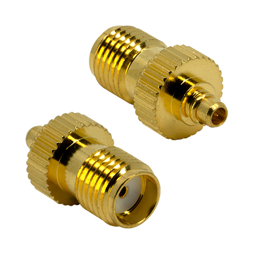 Siretta Straight 50Ω RF Adapter MMCX Plug to SMA Socket 0 → 6GHz