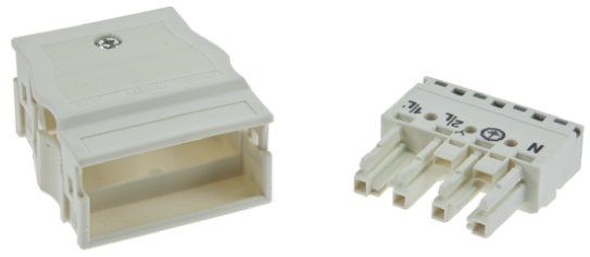 WAGO 770 Series Distribution Block, 4-Pole, Female, 8-Way, 25A