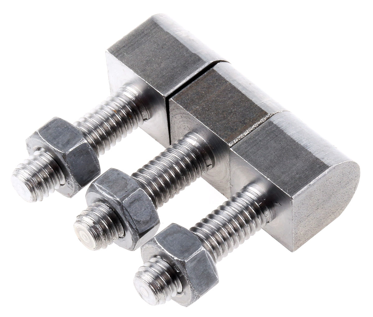 Pinet Steel Block Hinge, Bolt-on Fixing, 36mm x 12mm