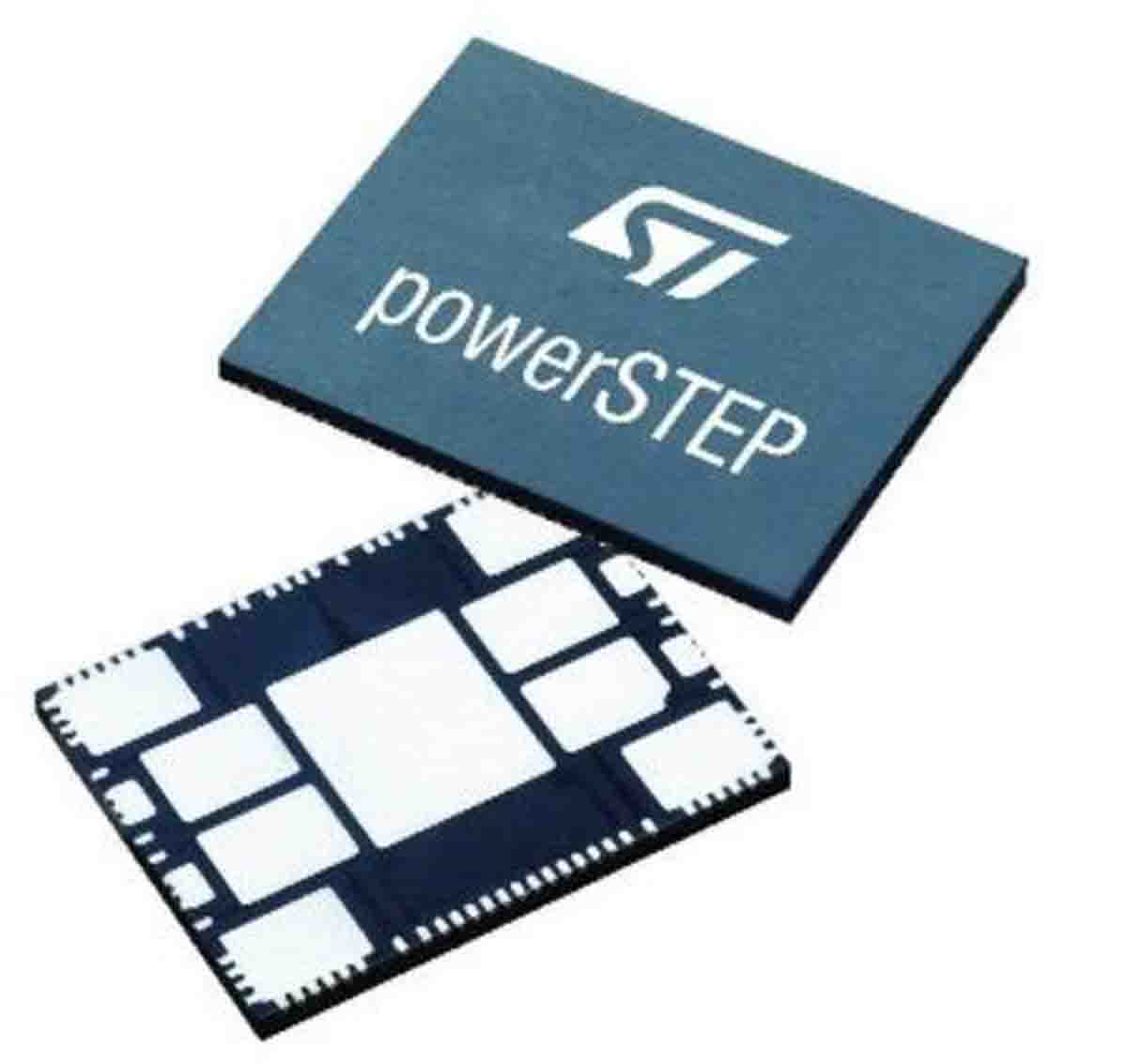 STMicroelectronics System-in-Package Integrating Microstepping Controller and 10 A Power MOSFETs MOSFET for powerSTEP01