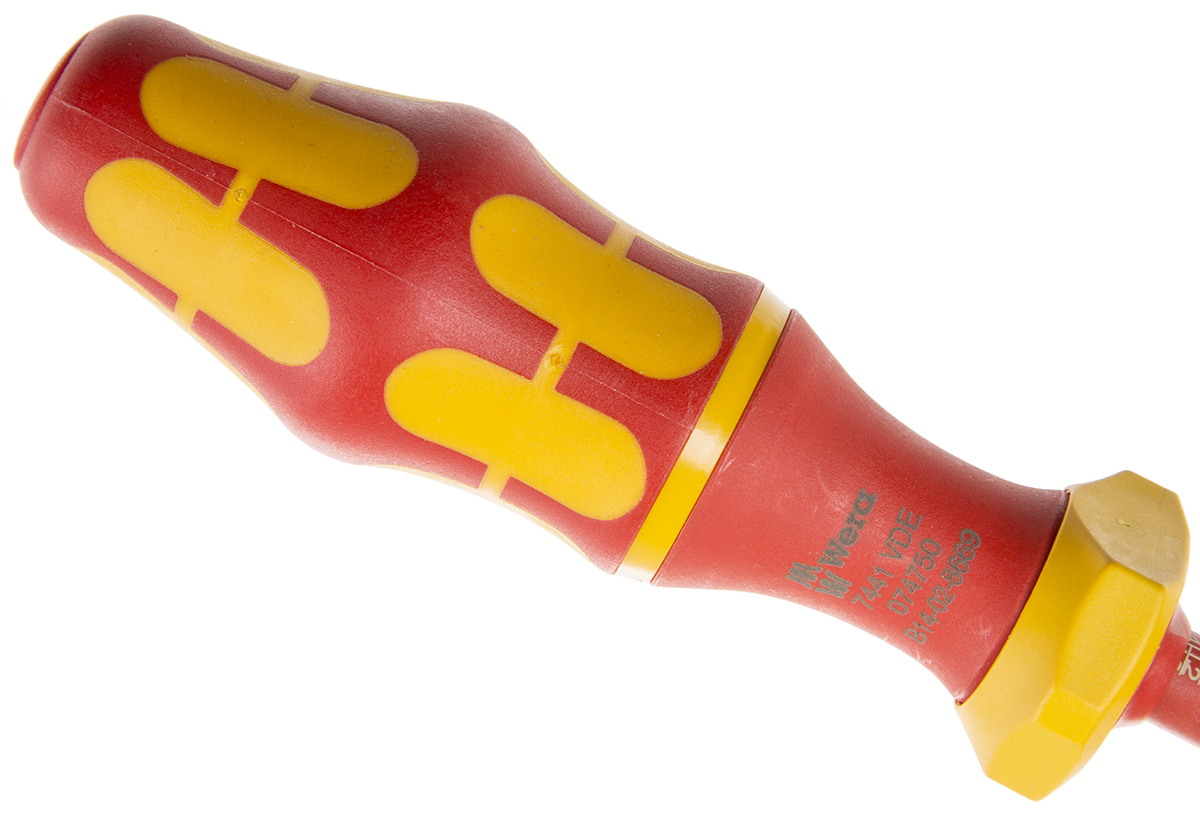 Wera Adjustable Torque Handle Torque Screwdriver, 1.2 → 3Nm, 1.2 → 3 Nm Accuracy