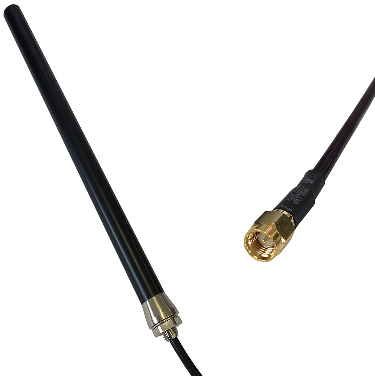 RF Solutions ANT-M4G3-SMA Rod Omnidirectional Antenna with SMA Connector, 2G (GSM/GPRS), 3G (UTMS), 4G (LTE), WiFi