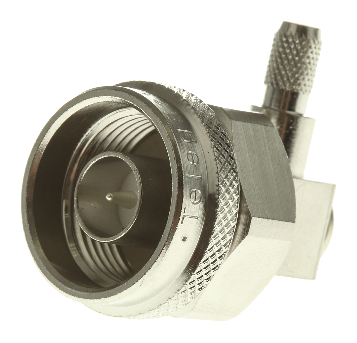 Telegartner, Plug Cable Mount N Connector, 50Ω, Solder Termination, Right Angle Body