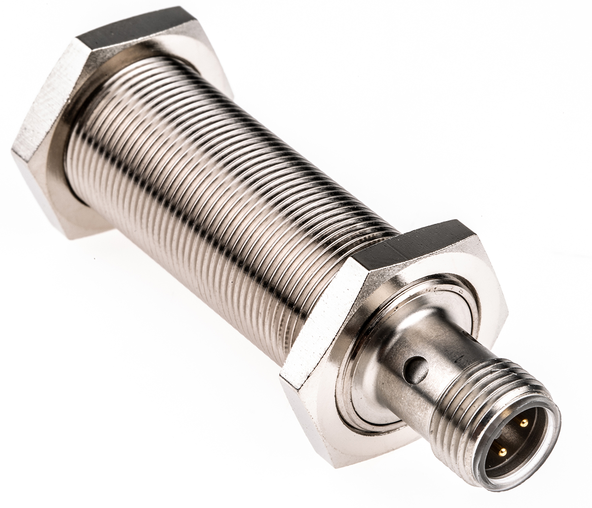 Pepperl + Fuchs Inductive Threaded Barrel Proximity Sensor, M18, 5 mm Detection, PNP NO, 5 → 36 V dc