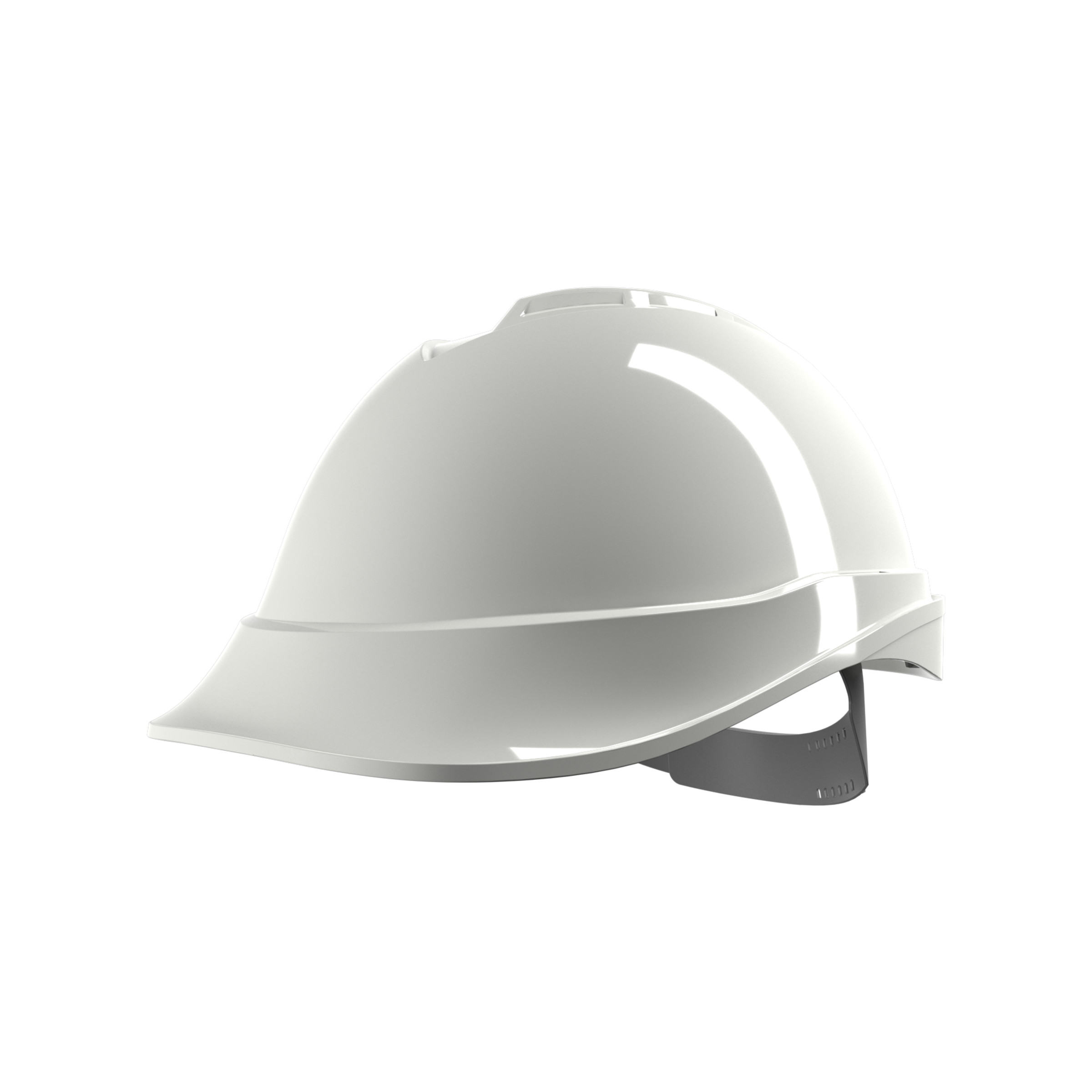 MSA Safety V-Gard® 200 Cap White Safety Helmet