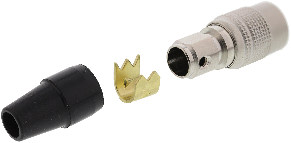Hirose Circular Connector, 6 Contacts, Cable, Miniature Connector, Socket, Female, HR10 Series