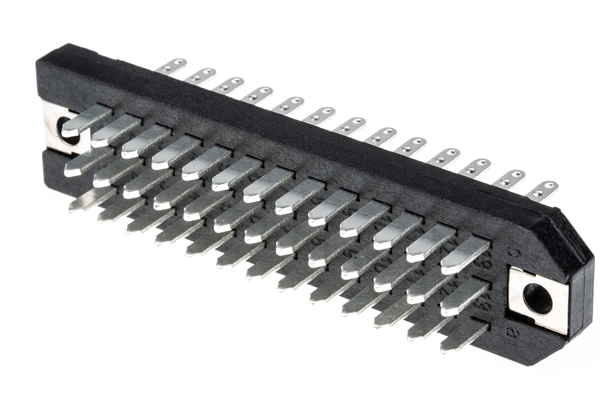 Telegartner, J000 39 Way DIN 41612 Connector Plug, 6A