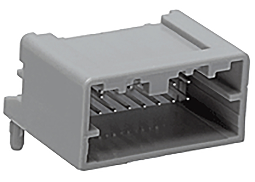 Molex, Mini50 Automotive Connector Plug Black Through Hole 12 Way, Solder Termination 34826-0124