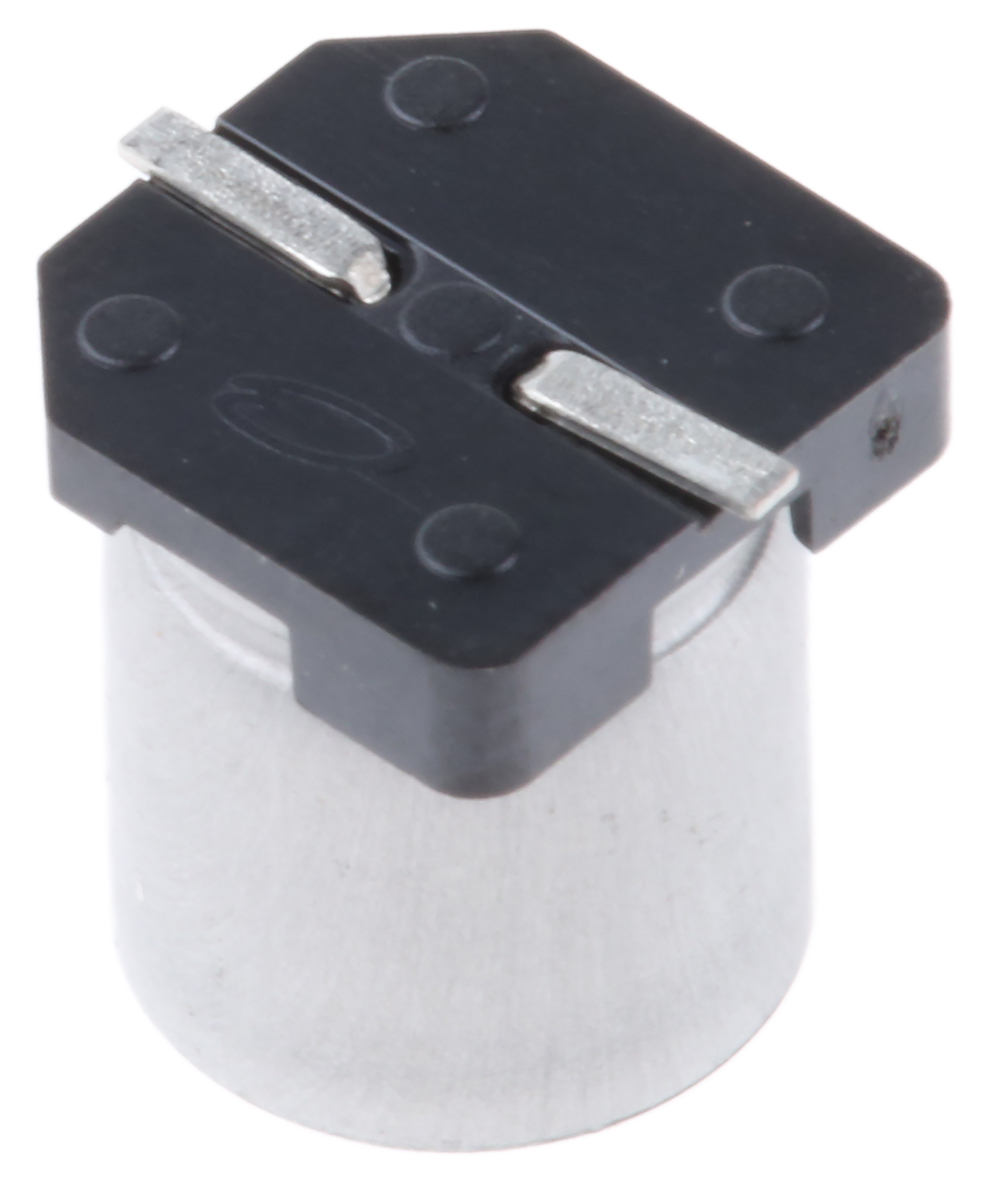 Nichicon 100μF Aluminium Electrolytic Capacitor 25V dc, Surface Mount - UCD1E101MCL1GS