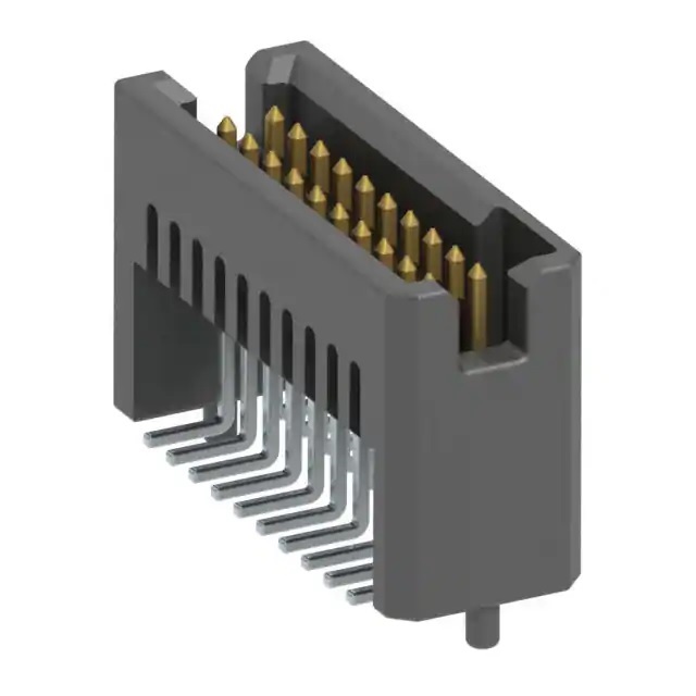 Samtec TFM Series Vertical Through Hole PCB Header, 20 Contact(s), 1.27 mm Pitch, 2 Row, Shrouded