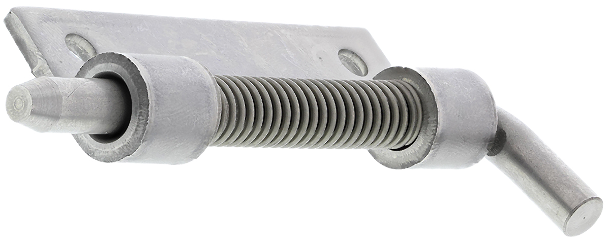 Pinet Stainless Steel Latch Hinge, Bolt-on Fixing, 82mm x 18.2mm x 3mm