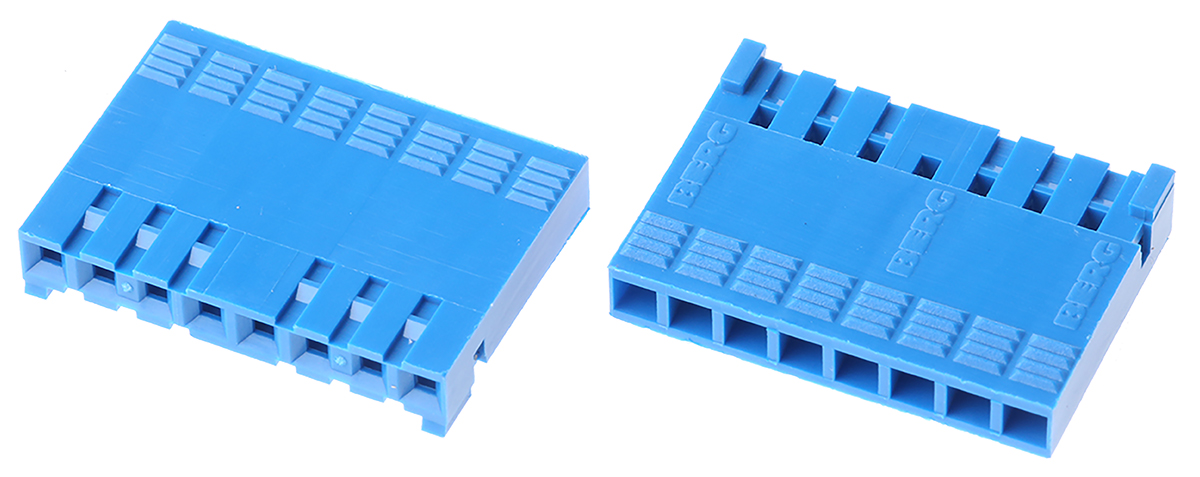 Amphenol Communications Solutions, DUBOX Female Connector Housing, 2.54mm Pitch, 8 Way, 1 Row