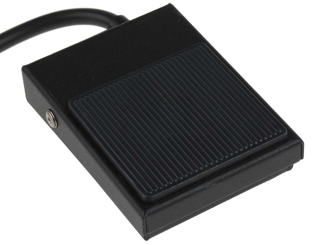 RS PRO General Purpose Momentary Foot Switch - Mild Steel Case Material, SP-CO, 3 A Contact Current, 250V Contact