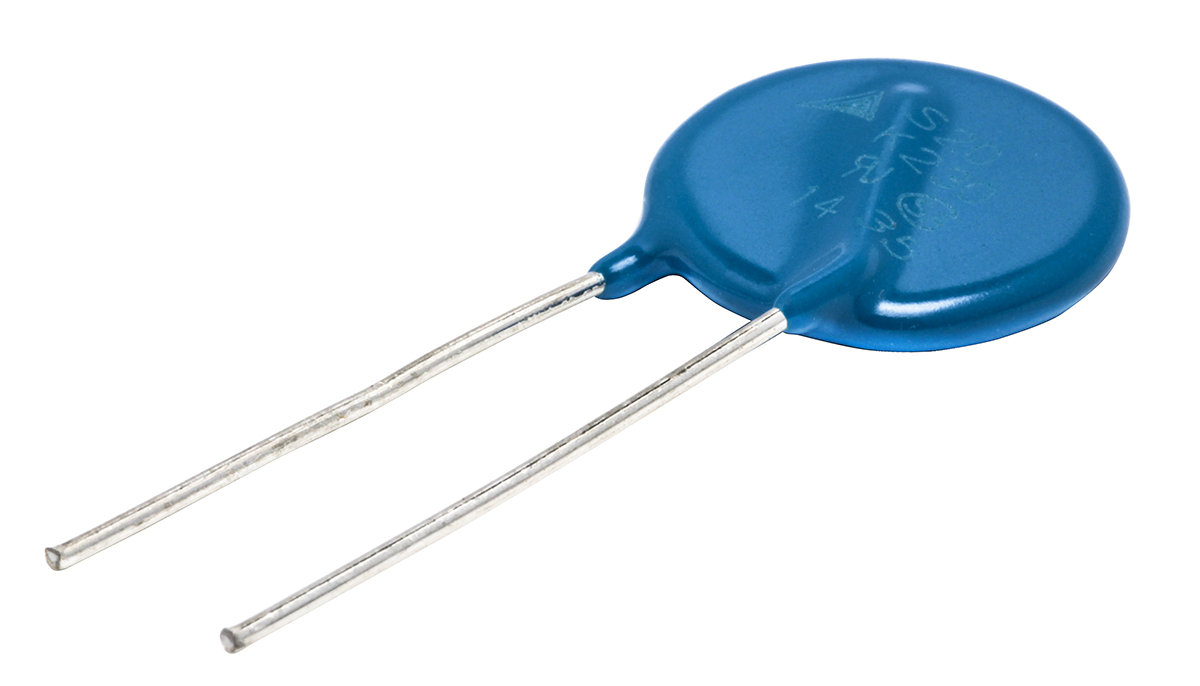 EPCOS, Standard Metal Oxide Varistor 760pF 100A, Clamping 595V, Varistor 360V