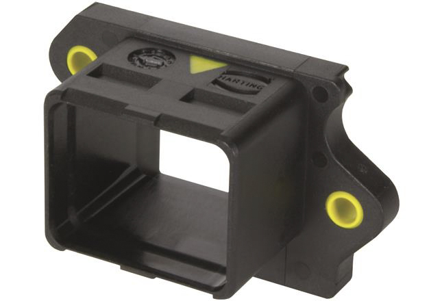 Compact Housing, HARTING PushPull for use with Vertical RJ Jack 09 45 551 1103