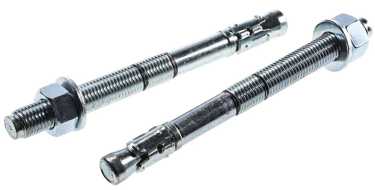 RawlPlug Steel Wall Plug 16mm x 180mm, 16mm Fixing Hole