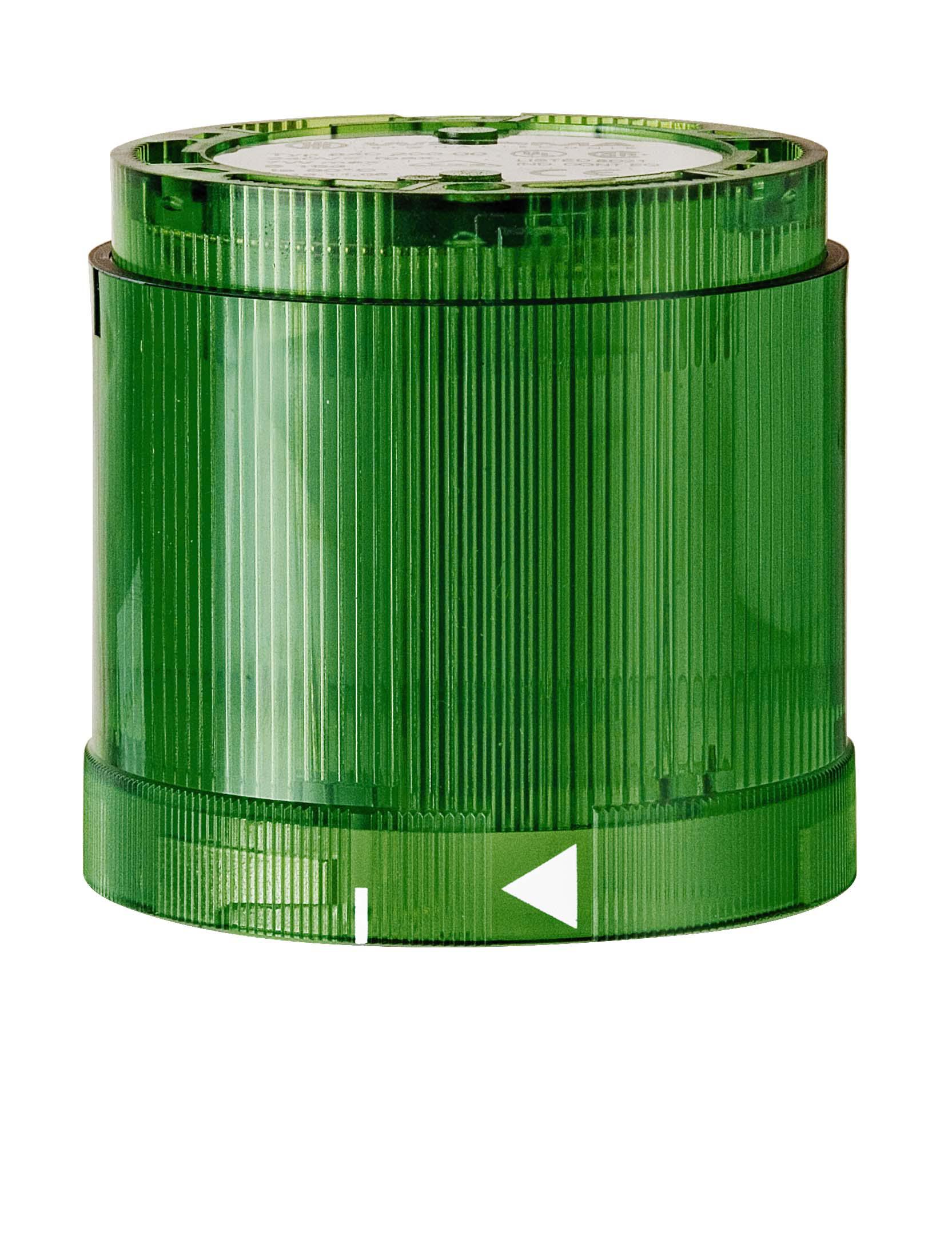 Werma KS70 Series Green Flashing Effect Flashing Light Element, 230 V, Xenon Bulb, AC