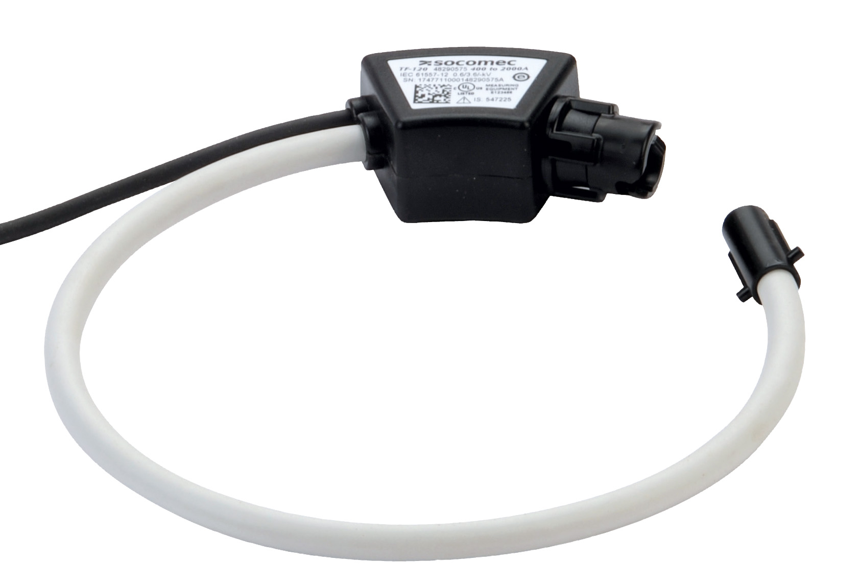 Socomec TF-300 Series Rogowski Coil Current Transformer, 1600 → 6000A Input, 600 V