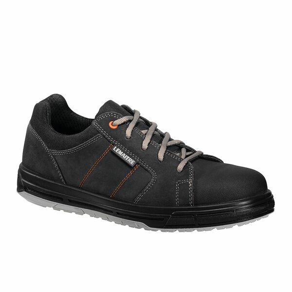 LEMAITRE SECURITE SOUL Men's Black, Grey Aluminium Toe Capped Safety Trainers, EU 40