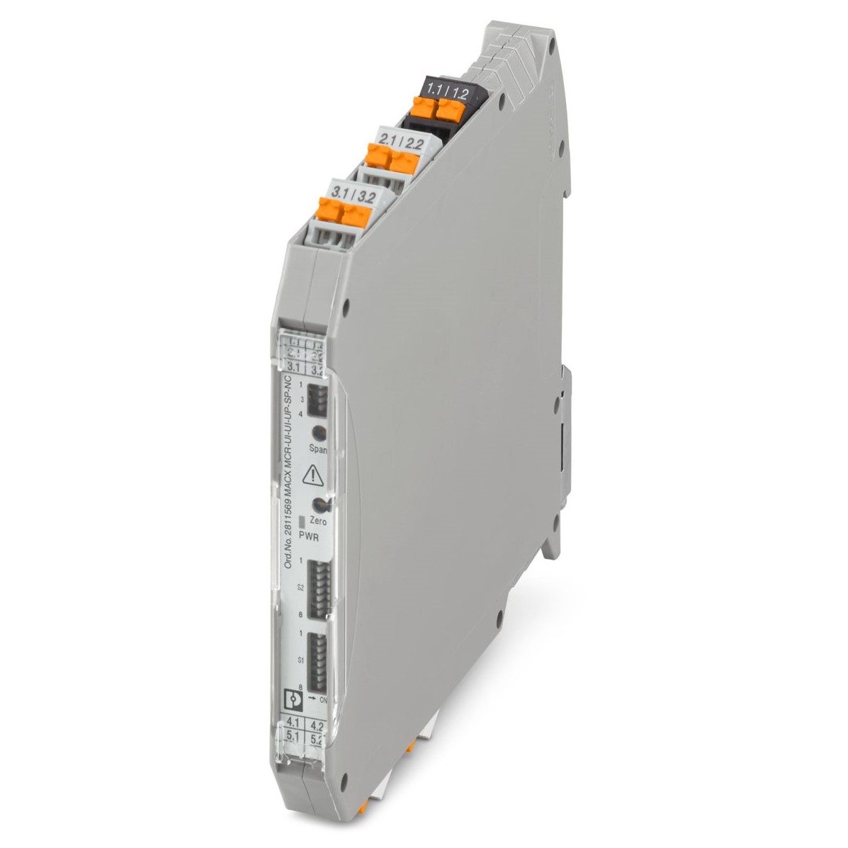 Phoenix Contact 1 Channel Galvanic Barrier, Isolating Amplifier, Current, Voltage Input, Current, Voltage Output, ATEX