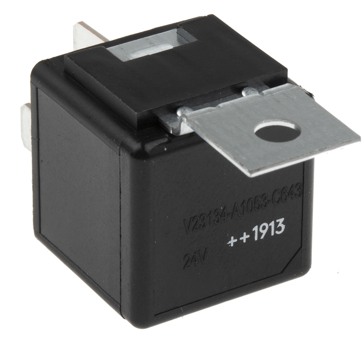 TE Connectivity Plug In Automotive Relay, 24V dc Coil Voltage, 40A Switching Current, SPDT