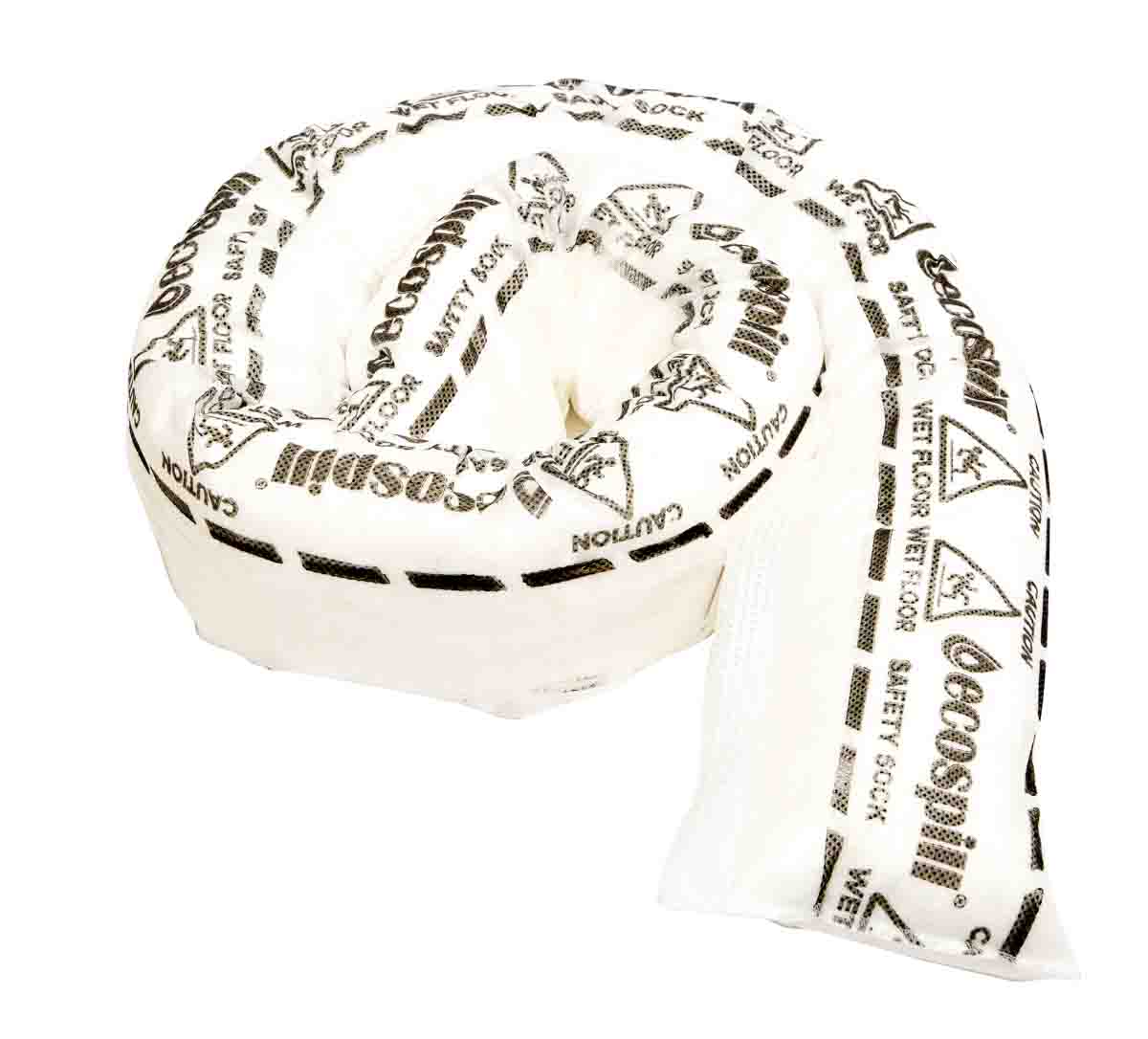 Ecospill Ltd Spill Absorbent Sock for Oil Use, 50 L Capacity, 10 per Pack