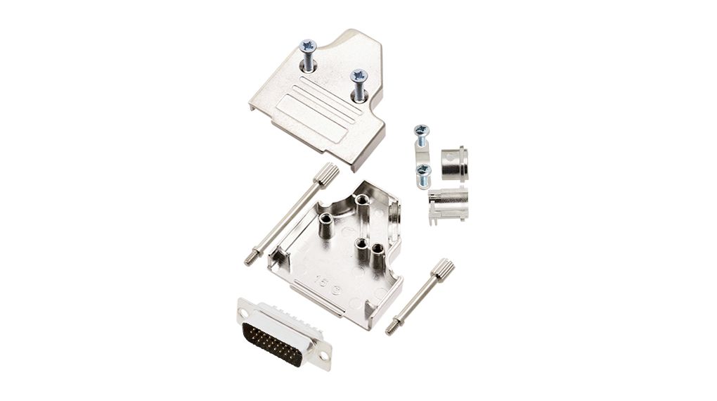 Encitech Connectors, 6355 Series D Sub Hoods For Use With For Cable