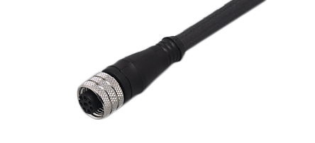 ifm electronic Female 8 way M12 to 8 way Free End Sensor Actuator Cable, 10 m