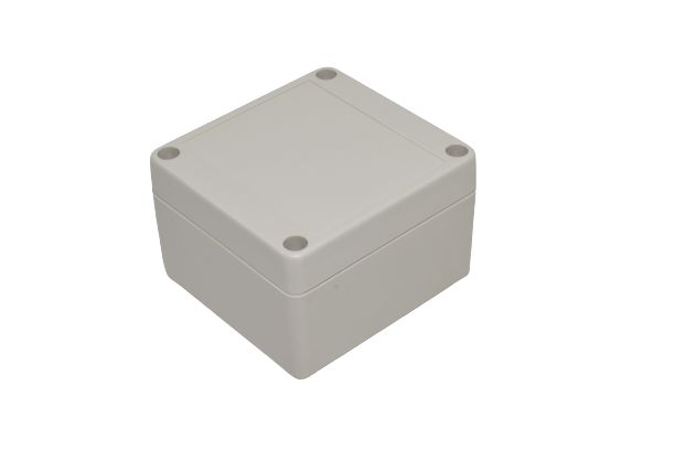 Hammond RP Series Light Grey ABS General Purpose Enclosure, IP65, Light Grey Lid, 85 x 80 x 55mm