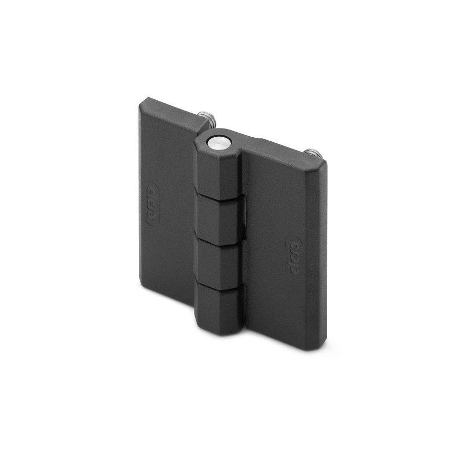 Elesa PA Butt Hinge with a Fixed Pin, Screw Fixing, 50mm x 50mm x 11.5mm